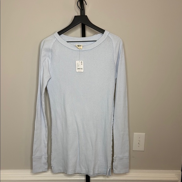 We The Free baby blue sweater dress size small - Picture 1 of 4